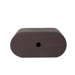 Zwevend Nachtkastje Rise Espresso Mangohout 45cm