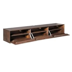 Zwevend Tv meubel Martin Walnoot 160cm