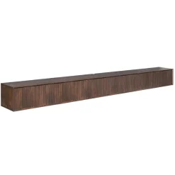 Zwevend Tv meubel Martin Walnoot 280cm