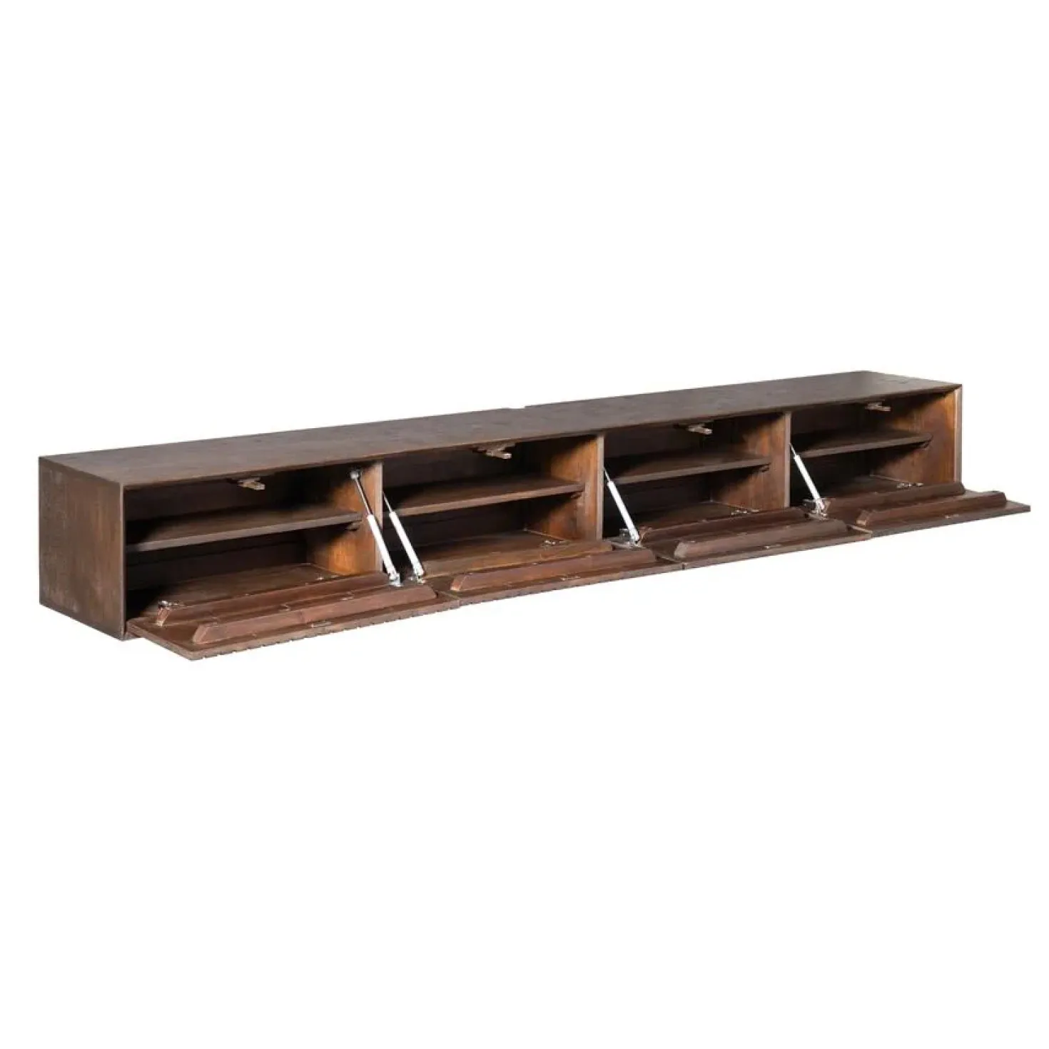 Zwevend Tv meubel Martin Walnoot 200cm