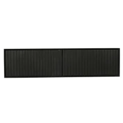Zwevend Tv meubel Martin Zwart 120 cm