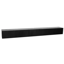 Zwevend Tv meubel Martin Zwart 280 cm