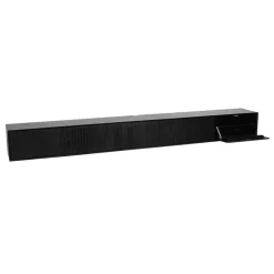 Zwevend Tv meubel Martin Zwart 280 cm