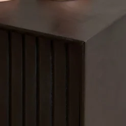 Zwevend Tv meubel Martin Zwart 280 cm