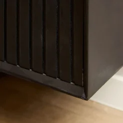 Zwevend Tv meubel Martin Zwart 160 cm