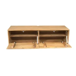 Zwevend Tv meubel Melanie Naturel 120 cm