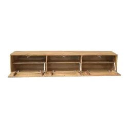 Zwevend Tv meubel Melanie Naturel 160 cm