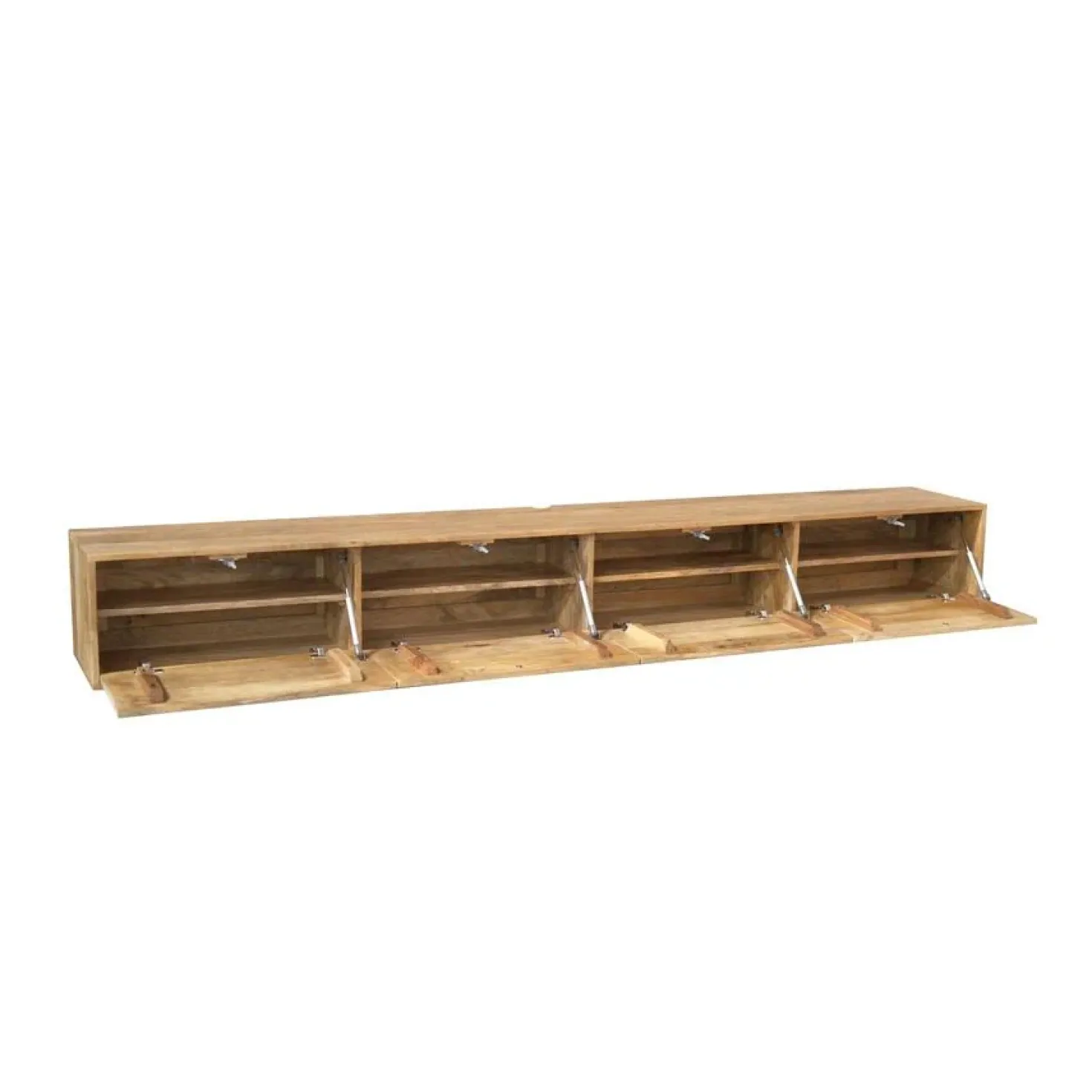 Zwevend Tv meubel Melanie Naturel 240 cm