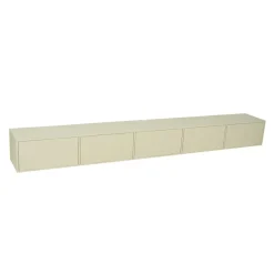 Zwevend Tv meubel Melanie Zand 280 cm