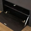Zwevend Tv meubel Melanie Zwart 160cm