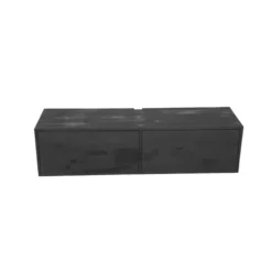 Zwevend Tv meubel Melanie Zwart 120cm