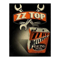 ZZTOP Racing Fuel - metalen bord